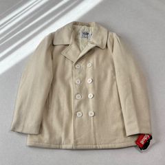 ほぼ未使用✨　schott ショット　ピーコート　ウール　ベージュ　40 ほぼ未使用✨ schott ショット ピーコート ダブル 42 ウール - メルカリ