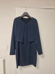 JIGOTT ジゴット ダークブルー ONE PIECE セット (ジャケット+ONE PIECE) 55サイズ