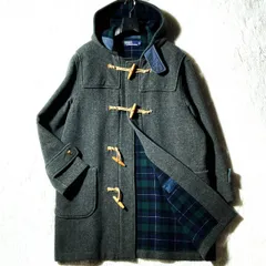 Polo by Ralph Lauren★MADE IN USA★80s 90s vintage★DUFFLE COAT★ブラックウォッチ裏チェック ダッフルコート L USA製 ラルフローレン