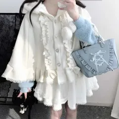 KittyBxllet 量産型 地雷系 角名倫太郎 スナ系 ポンチョ コート