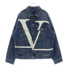 VALENTINO (ヴァレンティノ) 21AW ロゴ デニムジャケット 48 インディゴブルー WV3DC01J7L0のサムネイル