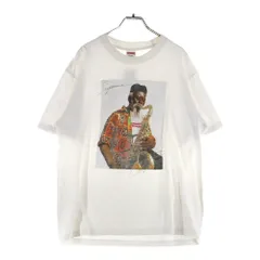 SUPREME (シュプリーム) 20AW Pharoah Sanders Tee ファラオ サンダース フォトプリント クルーネック 半袖Tシャツ カットソー ホワイト