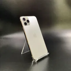 【最速発送】 iPhone 11 Pro 64GB シルバー au SIMフリー 白ロム【難有】