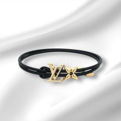 極美品✨ ルイヴィトン ブレスレット バングル M8142Z ロゴ 1659
