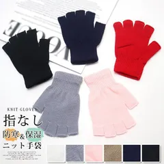 新品 指なし手袋 未使用 ニット手袋　スマホ手袋 手袋 スマホ対応 指なし 作業用 メンズ レディース 作業 mlfvu