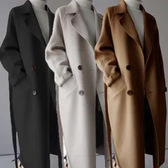 新品 ツイード コート レディース ロングコート 長袖 無地ロング丈 アウター 羽織 体型カバー ゆったり シンプル カジュアル おしゃれ かわいい 秋 冬通勤  通学 20代 30代 40代 50代 mlubb