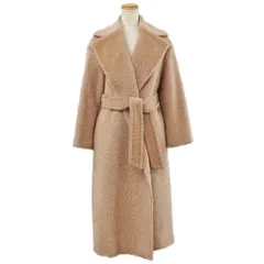 【栄】マックスマーラ ロングコート 34 601601236 ベージュ アルパカ ウール イタリア製 アパレル 服 レディース 女のサムネイル