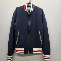 ザラ ZARA カラ/シボリ デザインテープ ブルゾン ジャケット M(M)