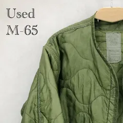 フィールド ライナージャケット M-65 ナイロン キルティング ジャケット サイズ不明 ミリタリーオリーブ  メンズ ファッション _219023