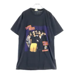 VINTAGE (ヴィンテージ) 90S THE ROLLING STONES EUROPE 1990 URBAN JUNGLE ローリングストーンズ 両面プリント 半袖Tシャツ ブラック