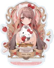 【中古】アクリルスタンド・アクリルパネル 04.ハローキティ(コラボイラスト) アクリルスタンド 「necomi×サンリオキャラクターズ」