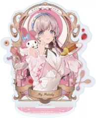 【中古】アクリルスタンド・アクリルパネル 05.マイメロディ(コラボイラスト) アクリルスタンド 「necomi×サンリオキャラクターズ」