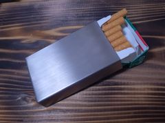 アメリカンスピリッツ14本用 FLタイプ シガレットケース ステンレス