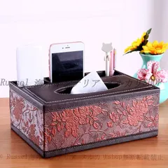 ティッシュ ボックス ラグジュアリー 多機能 レザー調 収納 付き スタンド 付き おしゃれ かわいい インテリア  ティッシュ ケース カバー ホテルライク リビング オフィス デスク 整理