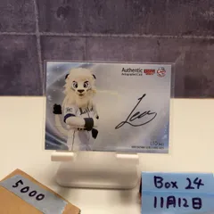 2025 BBM レオ 17/60 直筆サインカード 埼玉西武ライオンズ Mascot autograph カード