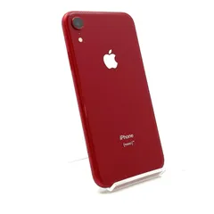 【全額返金保証】【最速発送】 iPhone XR 64GB (PRODUCT)RED Softbank SIMフリー 白ロム 動作確認済 79%