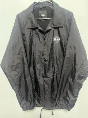 VANS ブラック コーチ ジャケット