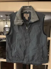 L.L.Bean ヴィンテージ ナイロン シェル フリース裏地 ベスト