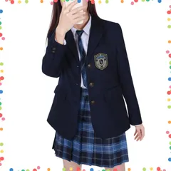 【在庫処分】ブレザー 女子高校生 制服 jk 制服6点セット スカート シャツ ネクタイ ボウタイ コスプレ バッジ コスプレ 学生服 セーラー服 スクール 高校生 [Formemory] パーティ 入学式 卒業式 学園祭 文化祭