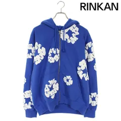 デニムティアーズ  25SS  COTTON WREATH ZIP HOODIE フラワープリントジップアップパーカー メンズ S