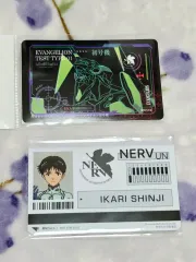 エヴァンゲリオン 展示会 シンジ 特典 カード 初号機 カード カバー ステッカー