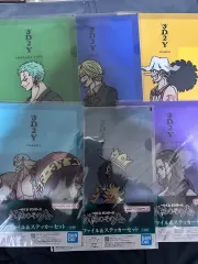 ONE PIECE クリアファイル＆ステッカーセット