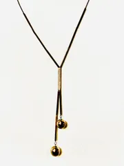 zara  abiste など好きな方　ガンメタ　ネックレス