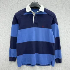 95 ポロラルフローレン ジャパン レディース 長袖 ラグビー カラーTシャツ