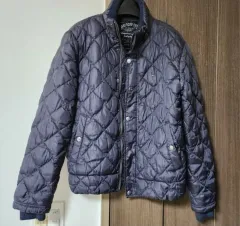 トミーヒルフィガー メンズ ダウン (100/ グレー)