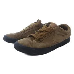 ナイキ エスビー NIKE SB Zoom Blazer Low ブレイザー スニーカー ローカット スエード 茶 ブラウン 27cm 864347-200 0114