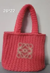 手編みバッグ トートバッグ