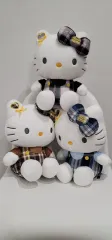 ハローキティ CHECK フランネル ぬいぐるみ 3種 セット