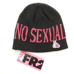 未使用 FR2 エフアールツー ビーニー ニットキャップ FREE ブラック メンズ 古着