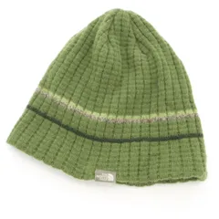 THE NORTH FACE ノースフェイス ビーニー ニットキャップ FREE グリーン系 NN85722 アウトドア メンズ 古着