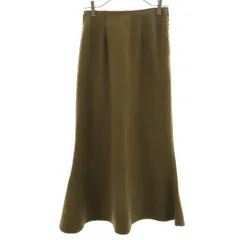 Mila Owen ミラオーウェン マキシ丈 マーメイドスカート 1 カーキ レディース 古着