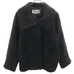 Viaggio Blu ビアッジョブルー ウールジャケット 2 ブラック系 レディース 古着