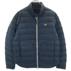 Callaway キャロウェイ ダウンジャケット L ネイビー系 メンズ 古着