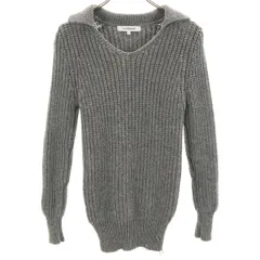 LAUTREAMONT ロートレアモン 長袖 セーター 2 グレー ニット レディース 古着