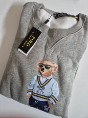 ポロベア スウェット グレー L XL (新品)