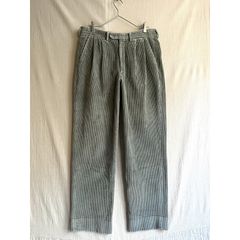 90s vintage ポルトガル製 ホワイトリネン ワイド カーゴパンツ - メルカリ