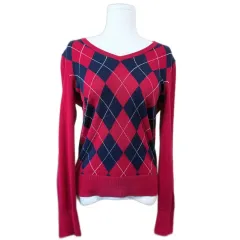 Tommy Hilfiger トミーヒルフィガー アーガイル ニット