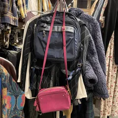 【東あずま店　併売品】　＠　ショルダーバッグ　shoulder　BAG　　ピンク 桃色　PINKのサムネイル