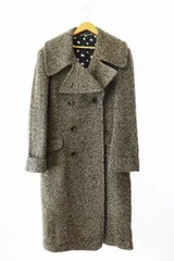 ヨウジヤマモト YOHJI YAMAMOTO POUR HOMME プールオム ウール トレンチコート HC-C07-117 2 黒 ブラック ブランド古着ベクトル 中古 ☆AA★● 250915のサムネイル
