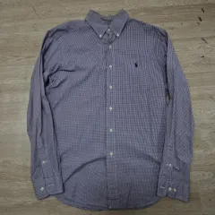 ポロラルフローレン クラシックフィット ボタンダウン チェックシャツ XL(105)