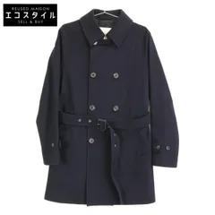 MACKINTOSH マッキントッシュ ﾌﾞﾗｯｸ ｳｰﾙ ﾍﾞﾙﾄ付属 ﾄﾚﾝﾁｺｰﾄ