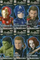 【中古】フィギュア 全6種セット 「アベンジャーズ」 ワールドコレクタブルフィギュア