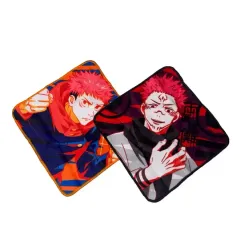 まとめ売り(個別可) 呪術廻戦 ハンカチ メガネ拭き ミニ タオル ガチャ 宿儺 虎杖