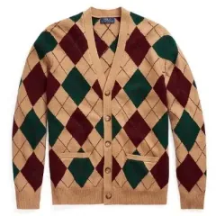 ポロ ラルフ ローレン 뷔 (V) ピオ アーガイル カーディガン RL67
