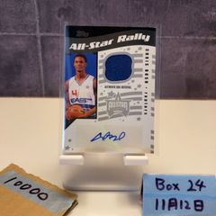 2006 Topps Chris Bosh 106/199 直筆サインカード Toronto Raptors ジャージ All-Star Rally カード