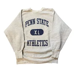 90s Champion R/W “PENN STATE” Sweatshirt 灰 XL チャンピオン リバースウィーブ プリント カレッジ